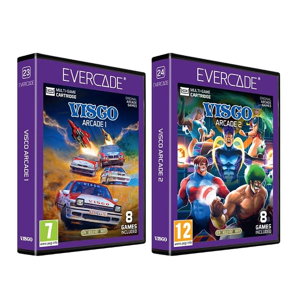Evercade Announced Visco Arcade 1 & 2 Coming August 2026