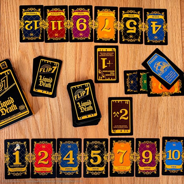 Flip 7: Liquid Death Edition Card Game Has Been Released