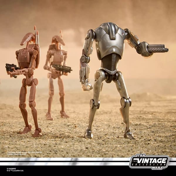 Hasbro Deploys New Star Wars: TVC Geonosis Battle Droid 4-Pack