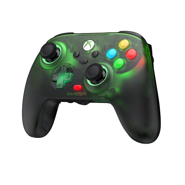 GameSir Unveils T7 Pro W Retro Green Wired Controller for Xbox
