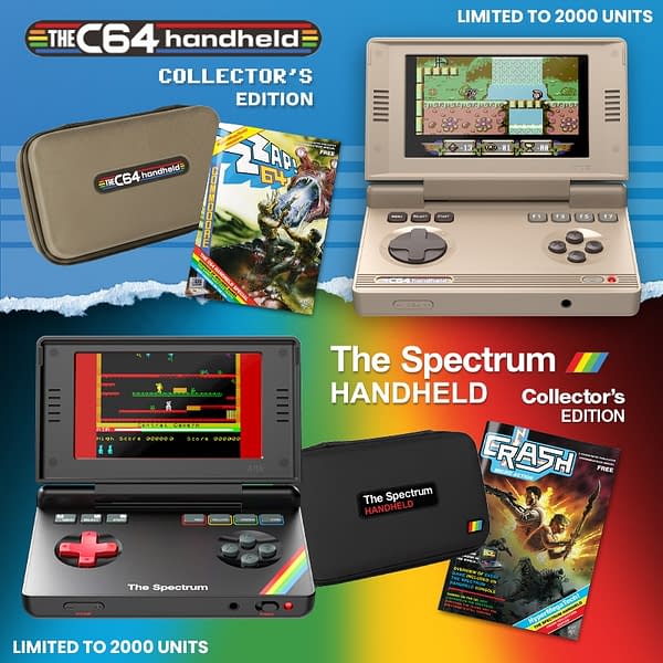TheC64 Handheld & The Spectrum Handheld Will Launch October 2026