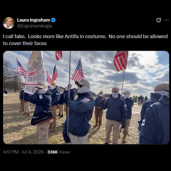 Were White Supremacists on Trump's "Freedom250" July 4th Schedule?