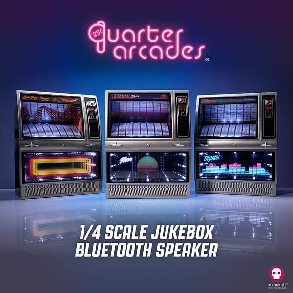 Numskull Designs Reveals New Bluetooth Mini Jukebox Speaker