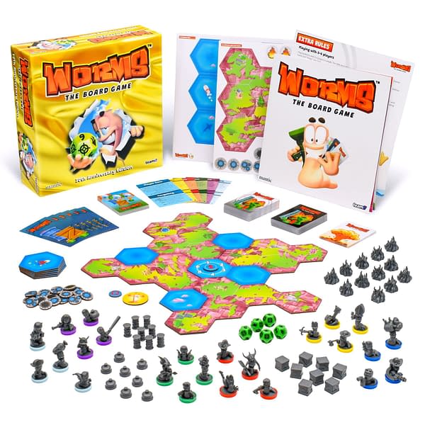 Worms: The Board Game - 30th Anniversary Edition Has Been Released