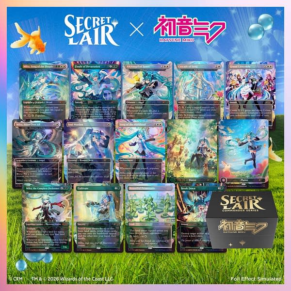 Hatsune Miku Joins Magic: The Gathering For The Next Secret Lair