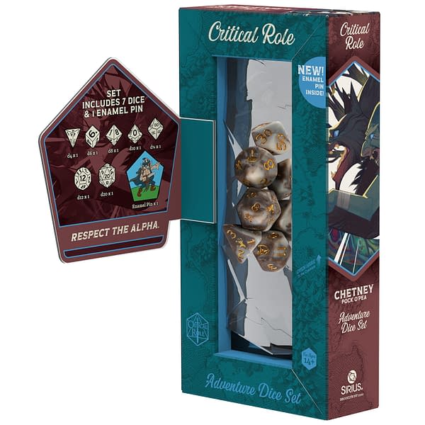 Sirius Dice Reveals Two New Sets of Critical Role Dice