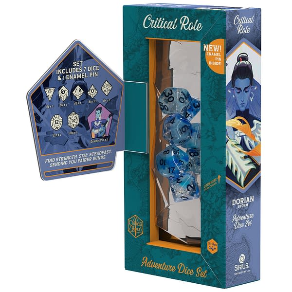Sirius Dice Reveals Two New Sets of Critical Role Dice