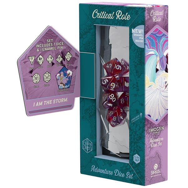 Sirius Dice Reveals Two New Sets of Critical Role Dice