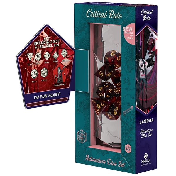 Sirius Dice Reveals Two New Sets of Critical Role Dice