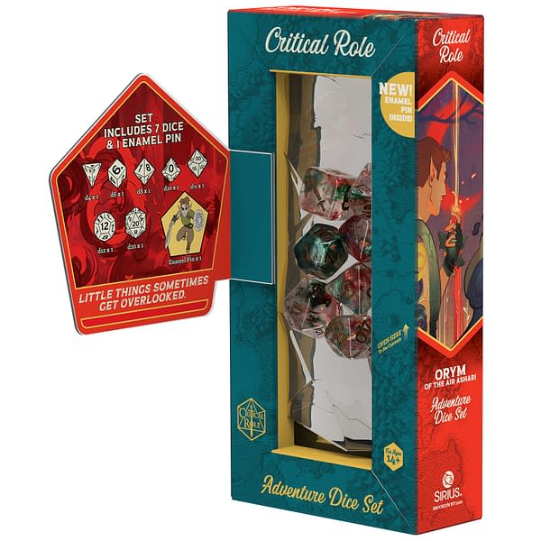 Sirius Dice Reveals Two New Sets of Critical Role Dice