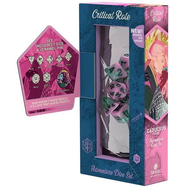Sirius Dice Reveals Two New Sets of Critical Role Dice