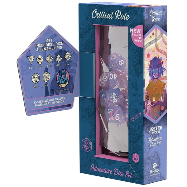 Sirius Dice Reveals Two New Sets of Critical Role Dice