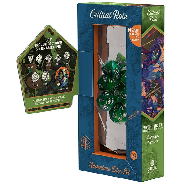 Sirius Dice Reveals Two New Sets of Critical Role Dice