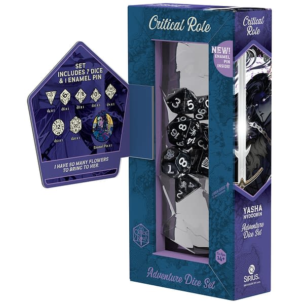 Sirius Dice Reveals Two New Sets of Critical Role Dice