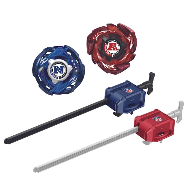 Beyblade X Partners With The NFL For Team-Themed Tops