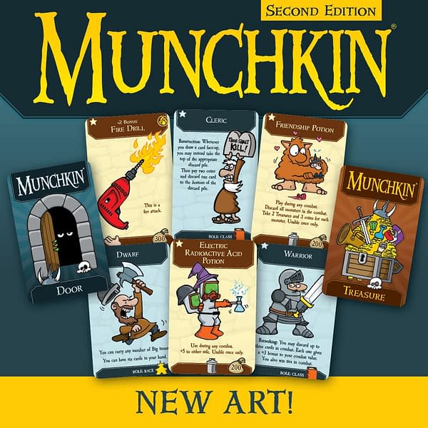 Munchkin Second Edition Has Officially Been Launched