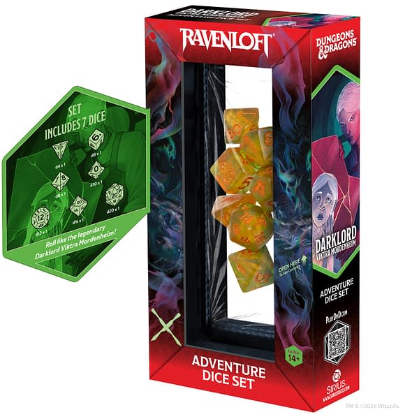 Sirius Dice Revealed Multiple Dungeons & Dragons Ravenloft Items