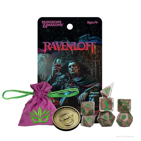 Sirius Dice Revealed Multiple Dungeons & Dragons Ravenloft Items