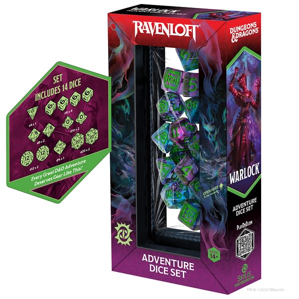 Sirius Dice Revealed Multiple Dungeons & Dragons Ravenloft Items