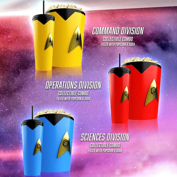 Regal Theaters Rolls Out Multiple Star Trek Popcorn Buckets