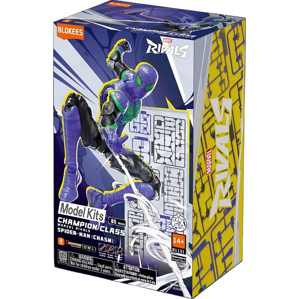 Marvel Rivals Champion Class Chasm (Spider-Man) Blokees Kit Revealed