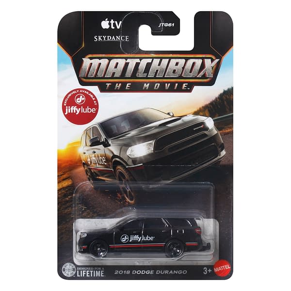 Get An Exclusive Matchbox The Movie Die-Cast Car with Jiffy Lube