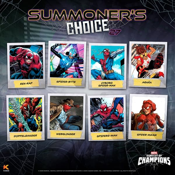 Marvel Contest of Champions Launches 2026 Summoner's Choice Event