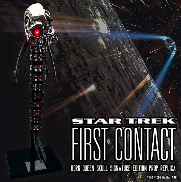 Star Trek The Borg Queen Replica Arrives from Factory Entertainment