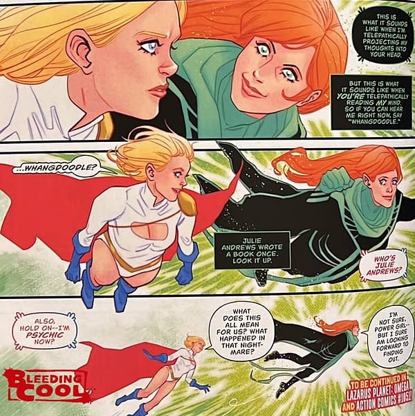New Powers For Power Girl? (Lazarus Planet Spoilers)