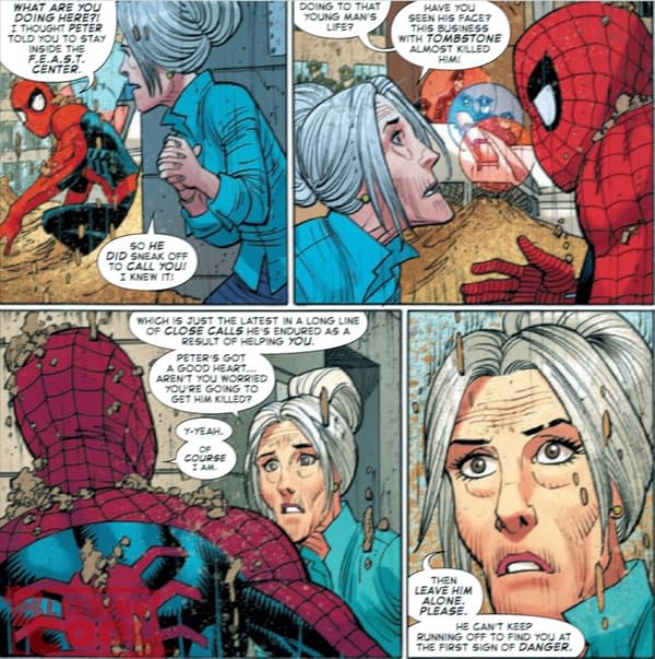 The Problems Between Aunt May, Spider-Man and Peter Parker