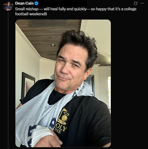 Did Dean Cain Run Into Kryptonite During Honorary ICE Agent Training?