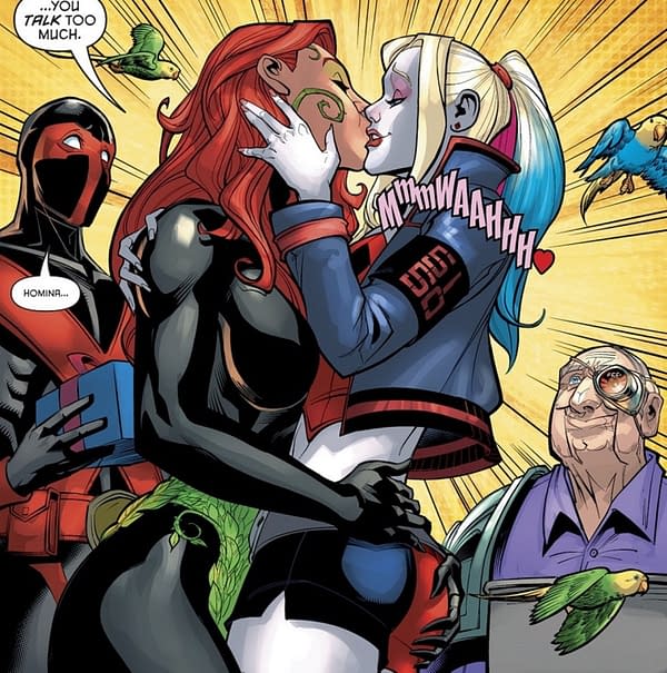 Evidence Of A DC Change Already - Harley Quinn and Poison Ivy