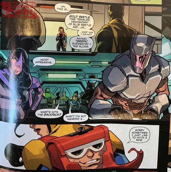 Absolute Shadow Lass In Justice League Dark Tomorrow