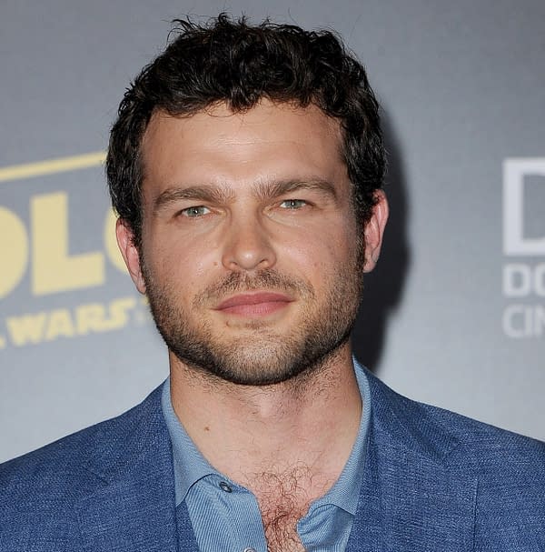 Alden Ehrenreich at the premiere of Disney Pictures and Lucasfilm's 'Solo: A Star Wars Story' held at the El Capitan Theatre in Hollywood, USA on May 10, 2018.