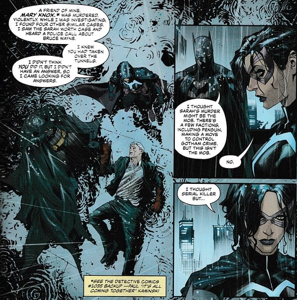 The Huntress Back-Up Strip Invades The Detective Comics #1036 Main Feature