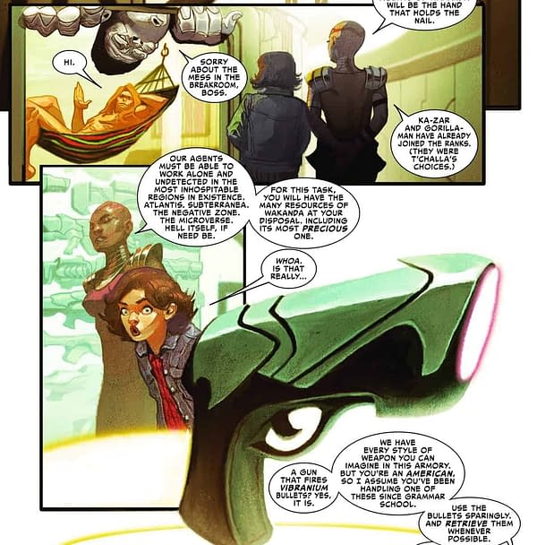 Black Panther Plays Moneyball with the New Secret Avengers (Avengers #12 and Thor #9 Spoilers)