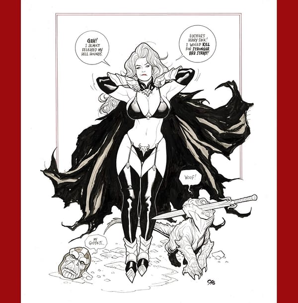 Frank Cho Outrage Commissions & Sketch Covers For San Diego Comic-Con