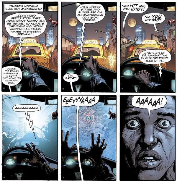 As the Justice Society Of America Comes to Doomsday Clock #3 &#8211; Who Is Rorschach and How Did a Certain Someone Survive? SPOILERS