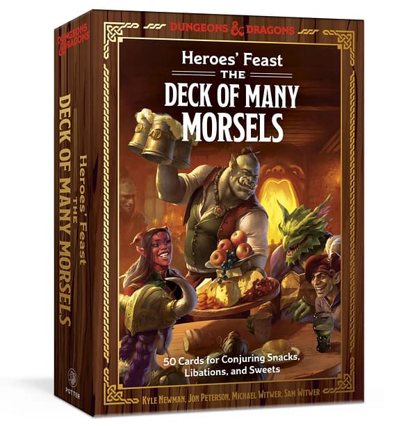 New D&#038;D Deck Heroes' Feast: The Deck of Many Morsels Revealed