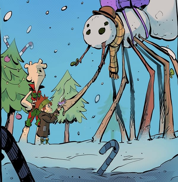 A Christmas Fantasy Comic Needs Your Helps