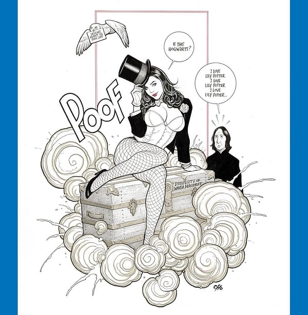 Frank Cho Outrage Commissions & Sketch Covers For San Diego Comic-Con