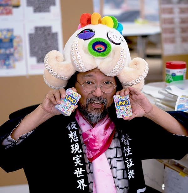 Mattel Unveils UNO Takashi Murakami Artiste Deck