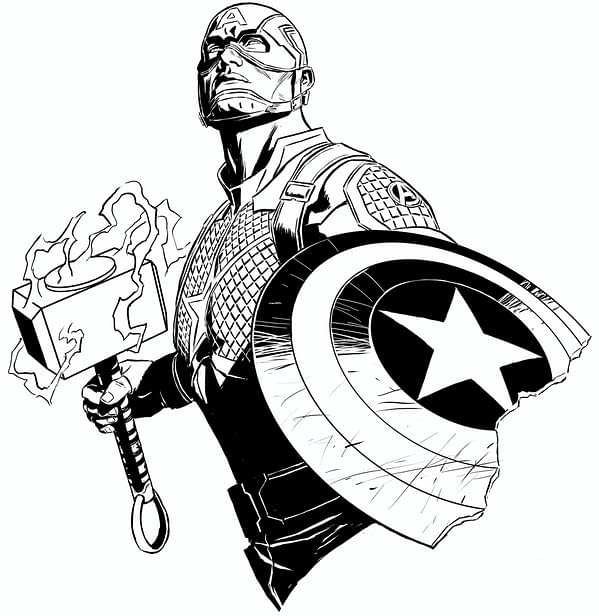 Captain America #750 Joe Quesada Cover Free At Marvel's SDCC Panel
