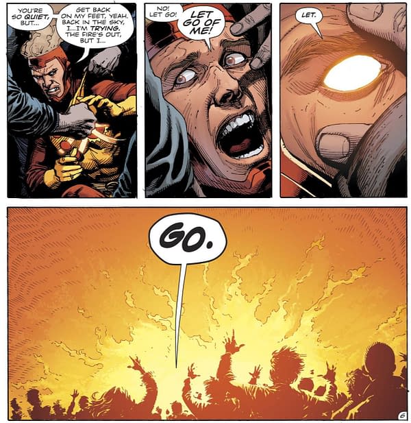 Another Familiar Watchmen Scene in Doomsday Clock #8
