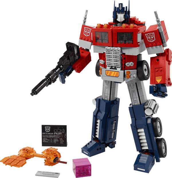 LEGO Fully Transforming Optimus Prime For New Transformers Line