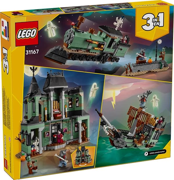 LEGO Creator Unveils A New 3in1 Monster Filled Haunted House Set