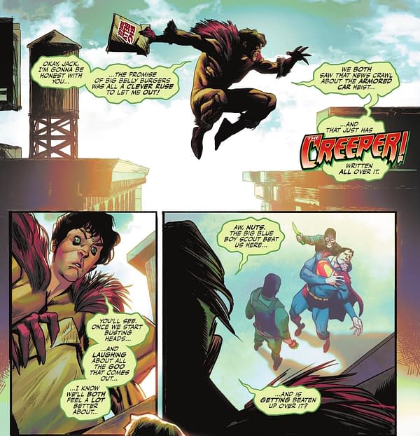 The Fact Check That Made A Man Out Of The Creeper (Superman Spoilers)