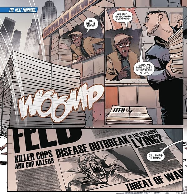 Dick Grayson and Walter Cronkite Versus Fake News (Nightwing Annual Spoilers)