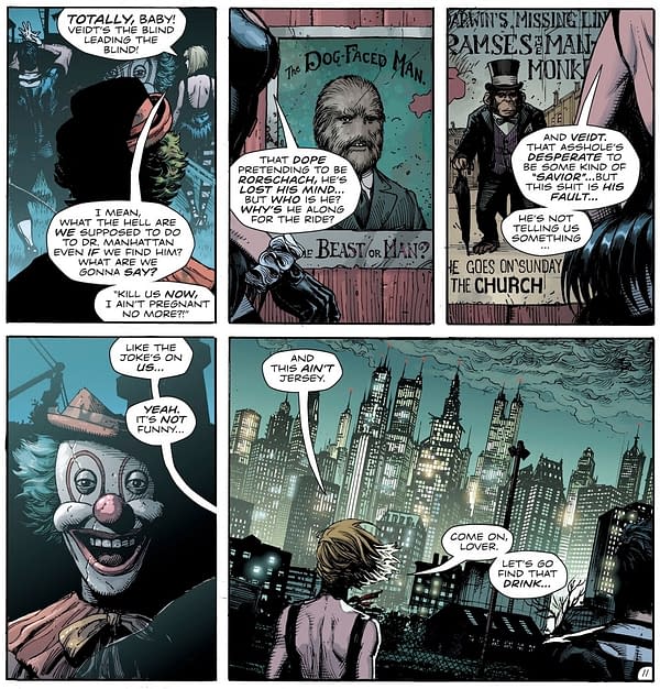 Doomsday Clock #3, Annotated