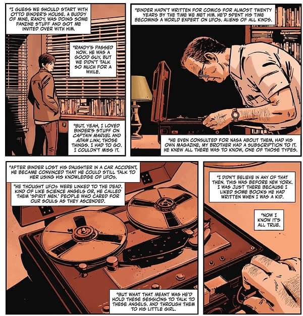 The Real Story Of Frank Miller &#038; Otto Binder's Rorschach Seance Tape